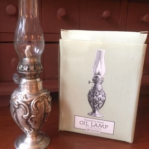 BRAND NEW Restoration Hardware Mini Oil Lamp